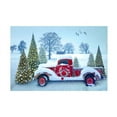 thumbnail image 1 of Celebrate Life Gallery 'Snowy Red Truck' Canvas Art, 1 of 3