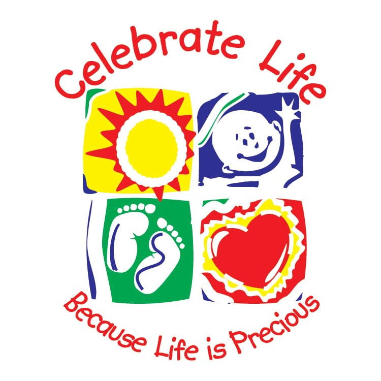 Celebrate Life Pro-Life Button (Pack of 25)