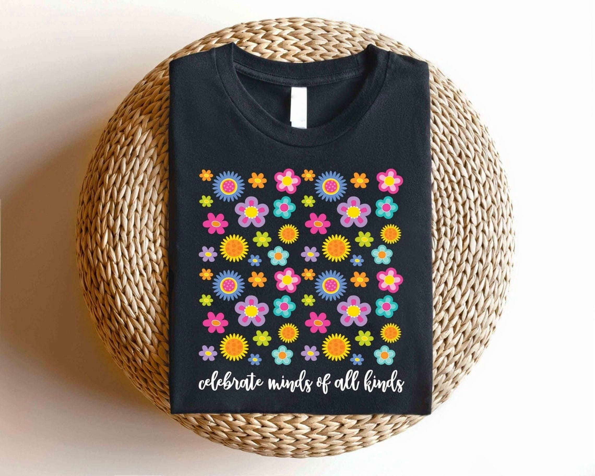 Celebrate Minds Of All Kinds Shirt, Autism Awareness Shirt, Neurodiversity Shirt, Sped Teacher Shirt, Special Education Teacher Autism Shirt, Full Size S-5XL