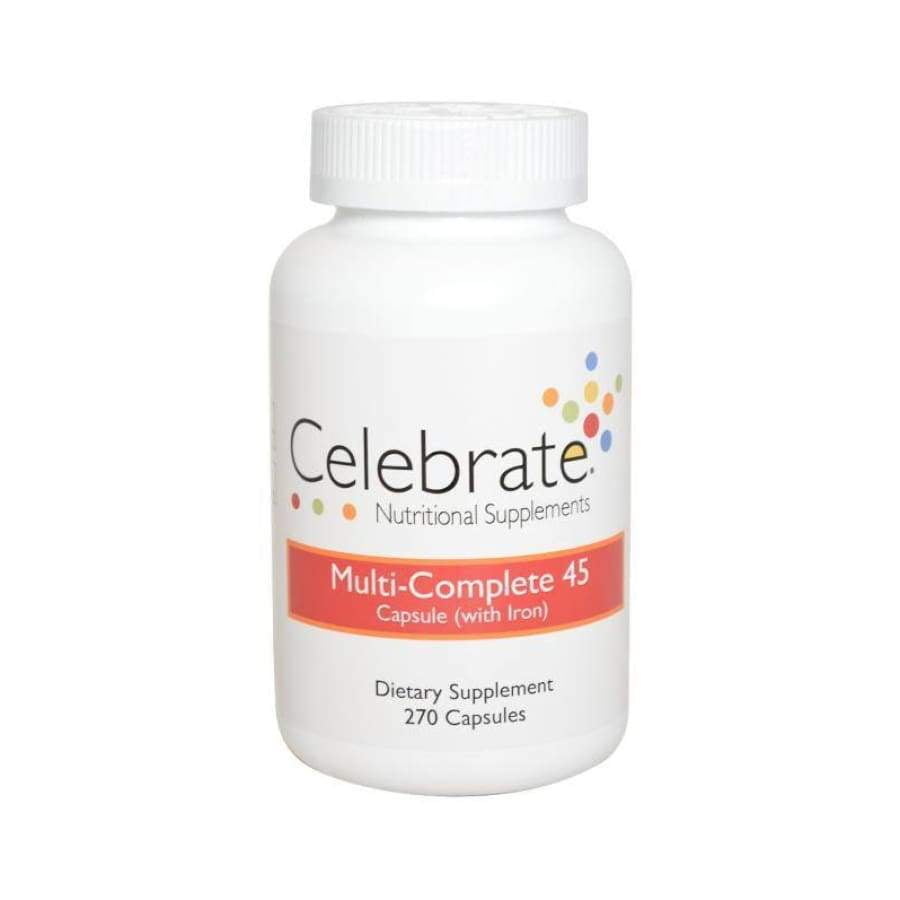 Celebrate Multivitamin Complete with 45mg Iron Capsule