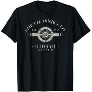 Celebrate National Aviation Day Airplane Pilot Vintage T-Shirt