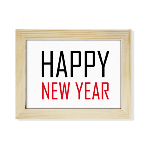 Celebrate New Year's Day Blessing Festival Desktop Photo Frame Picture Art Decoration Painting 6x8 inch