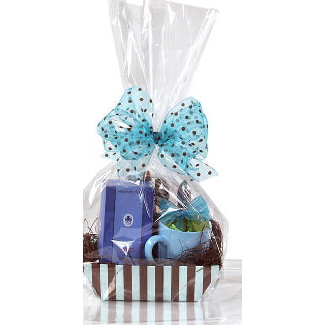 Celebrate Next® 10pack Clear Cello/cellophane Bags Gift Basket