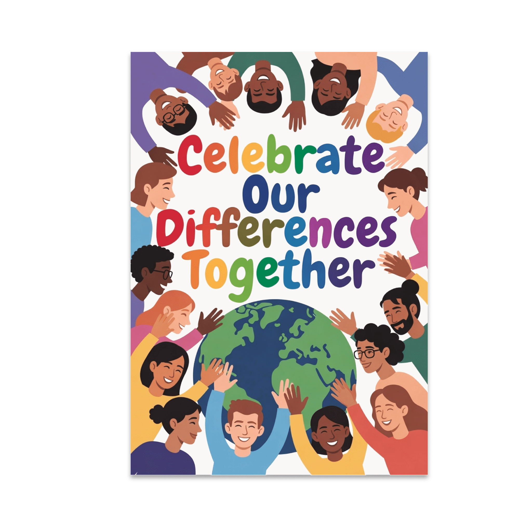 Celebrate Our Differences Together - Inclusive Education Art - 13x19 ...