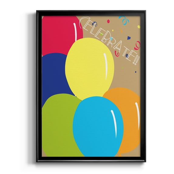 Celebrate Premium Framed Print - Ready to Hang
