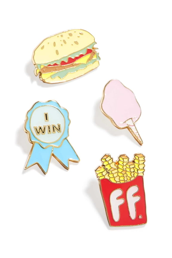 Celebrate Shop 4-Pc. Fun Food Pin Set