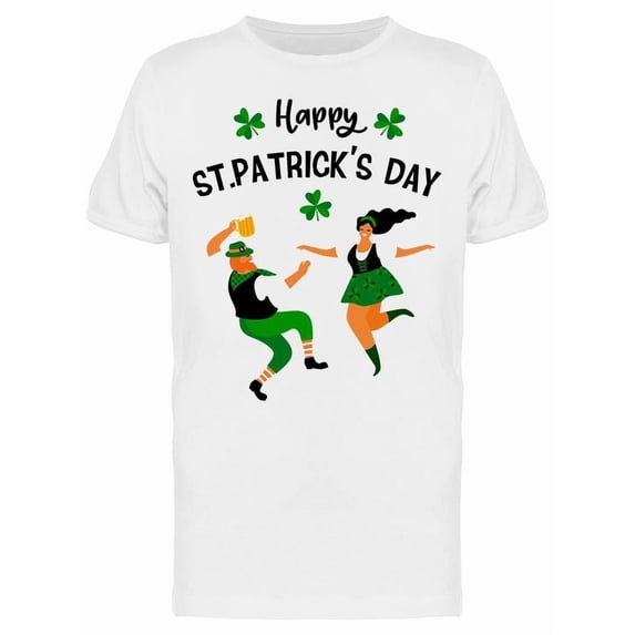 Celebrate St. Patrick's Day T-Shirt Men -Image by Shutterstock, Male Medium