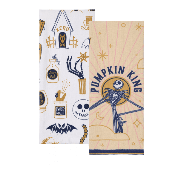 Celebrate Together Halloween Nightmare 2pk. Kitchen Towel Set