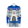thumbnail image 1 of Celebrate Together Men's Ugly Christmas Sweater Yeti Heat Long Sleeve Crewneck Medium, 1 of 1