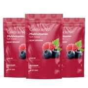 Celebrate Vitamins Bariatric Multivitamin Soft Chews, Razzleberry, 180 count