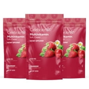 Celebrate Vitamins Bariatric Multivitamin Soft Chews, Strawberry, 180 count