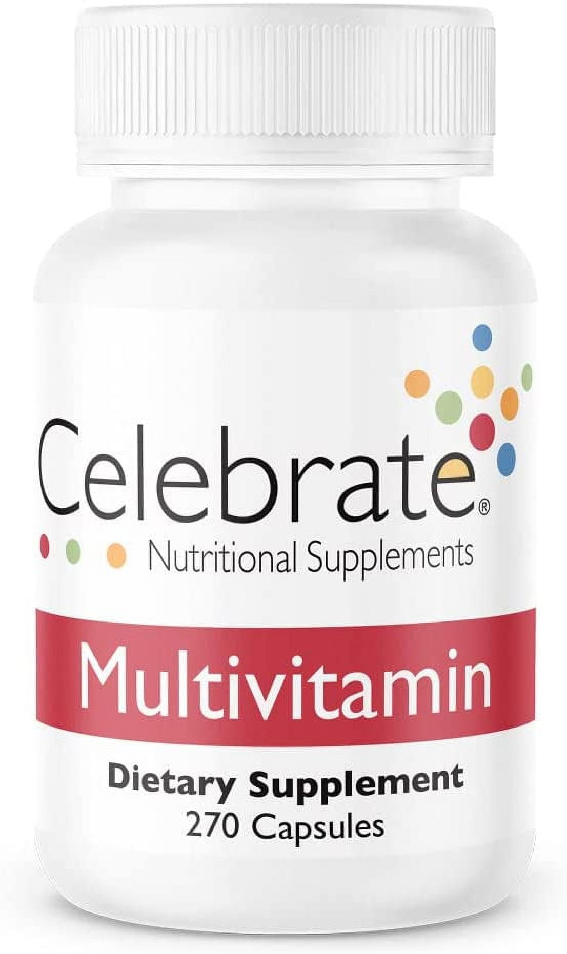 Celebrate Vitamins Bariatric Multivitamin Without Iron, Capsule, for ...