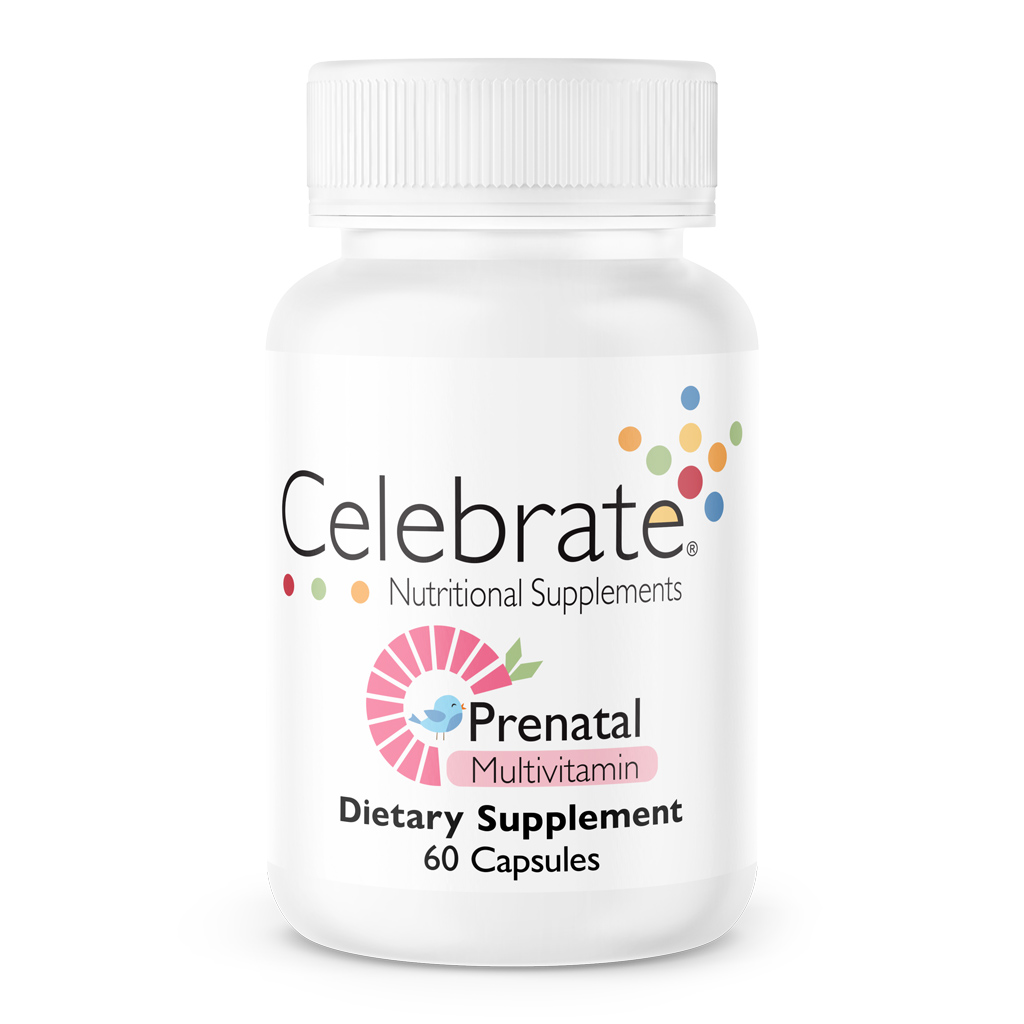 Celebrate Vitamins Bariatric Prenatal Vitamins with Folate (Folic Acid