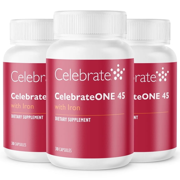 CELEBRATE VITAMINS CelebrateONE 45 Once Daily Bariatric Multivitamin with Iron, 90 Count