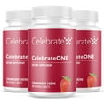 thumbnail image 1 of Celebrate Vitamins CelebrateONE Bariatric Once Daily Multivitamin Chewables, Iron Free, Strawberry Creme, 90 count, 1 of 5