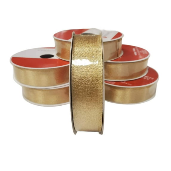 Celebrate it Christmas Ribbon GOLD 7/8 IN X 24 ft