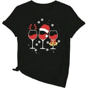Celebrate the Holidays in Fashion with Our Festive Women's Christmas Joy Tee - Ideal for Spreading Cheer