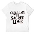 Celebrate the sacred love Shirt Santa Funny Mexican Christmas Women