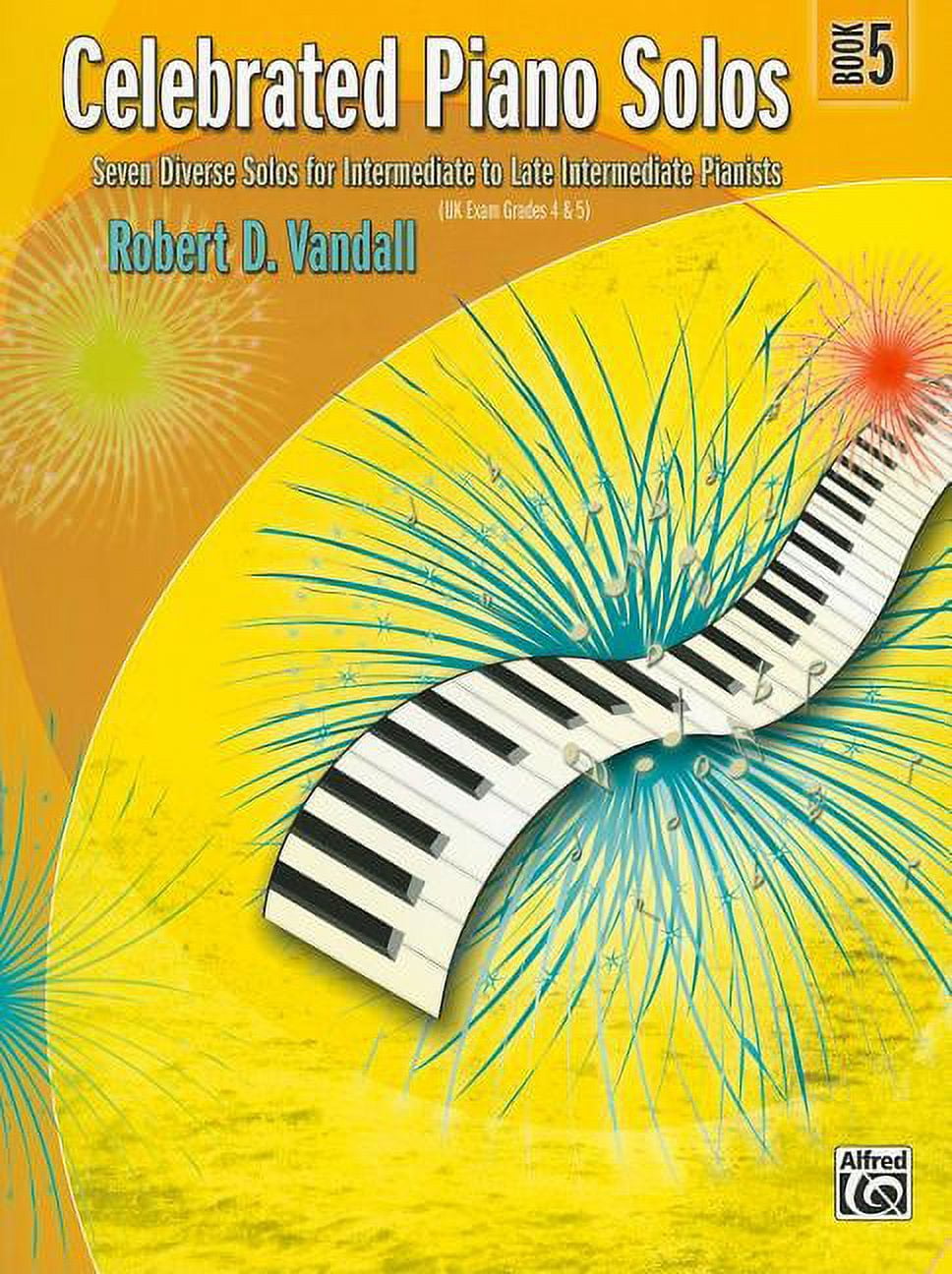 Celebrated Celebrated Piano Solos, Bk 5: Seven Diverse Solos for Intermediate to Late Intermediate Pianists, Book 5, (Paperback)
