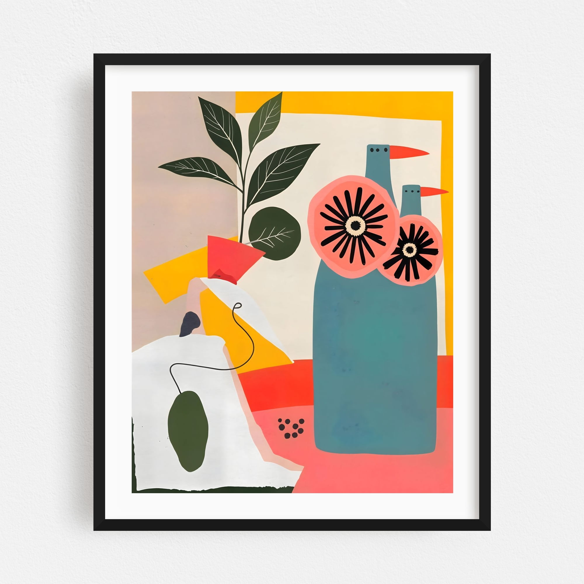 Celebrated India Digital Art Modern Art Abstract Geometric Floral