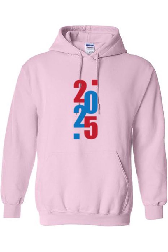 Celebrating 2025 Cool Graphic Countdown Future Event Graphic Pullover Hoodie, up to size 5XL