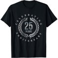 thumbnail image 1 of Celebrating 25 Years, 25th Anniversary Gift T-Shirt, 1 of 5