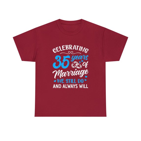 Celebrating 35 Years of Marriage T-shirt