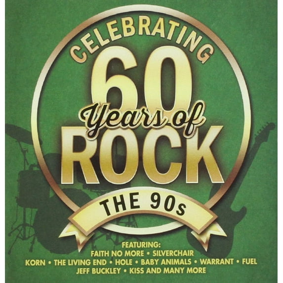 Celebrating 60 Years Of Rock - The 90s Various Artists (CD)