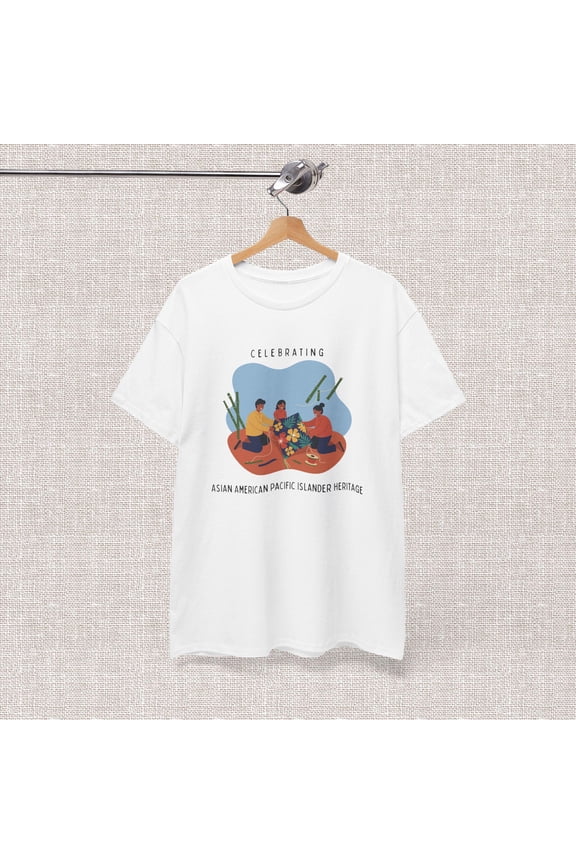 Celebrating Asian American Pacific Islander Heritage T-shirt Asian History Identity Graphic Tee Gift for AAPI Community May Awareness Month