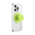 thumbnail image 1 of PopSockets Phone Grip for MagSafe, Magnetic Holder, Phone Stand, Neon Green - Ripple Iridescent Absinthe, 1 of 3