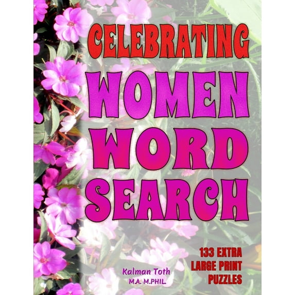 Celebrating Women Word Search, (Paperback)