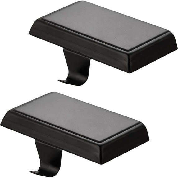 Celebration! 10kg Hook Metal Christmas Stocking Holders for Mantle Heavy Duty Stocking Hangers Stocking Hook Christmas Ornaments for Counter Tables Window Fireplace Mantle Decor,Black-2PC