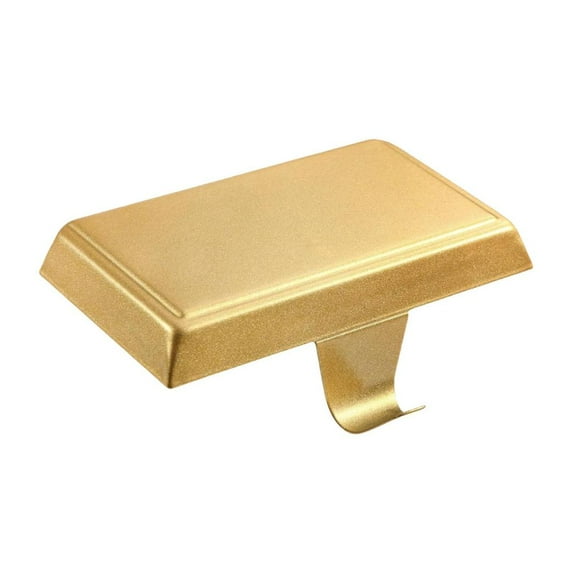 Celebration! 10kg Hook Metal Christmas Stocking Holders for Mantle Heavy Duty Stocking Hangers Stocking Hook Christmas Ornaments for Counter Tables Window Fireplace Mantle Decor,Golden-1PC