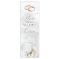 thumbnail image 1 of Celebration Banners R6475 Two Shall Become One Gold Banner, 1 of 1