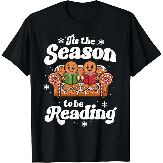 Celebration Book Lover Baked Goods Library Reading Book Fun Unisex T-Shirt, up to Size 5XL