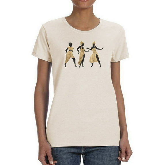 Celebration Dance Ii. T-Shirt Women -Annie Warren Designs, Female 3X-Large