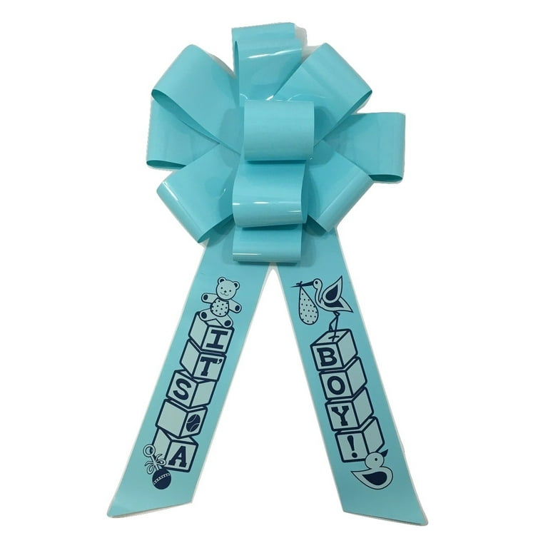 Celebration Door Bow Its A Boy Blue Celebration Door Bow Its A Boy Blue