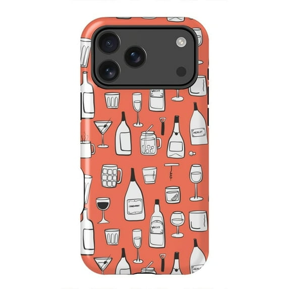 Celebration Drinks Festive Party Champagne Design for iPhone 17 16 15 14 13 12 11 Pro Max