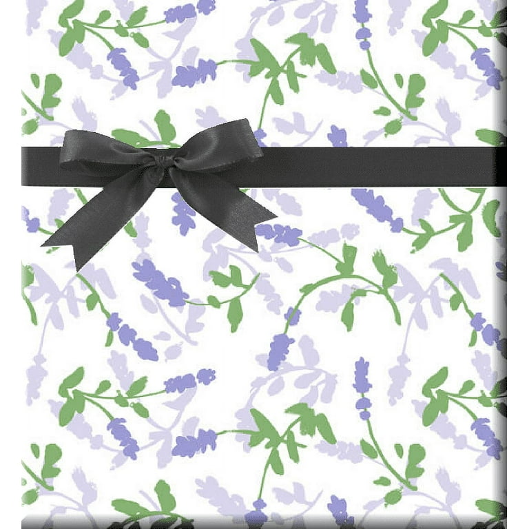 Lilac Floral Wrapping Paper - 20 Sheets - LO Florist Supplies