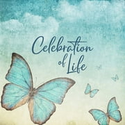 Celebration of Life - Family & Friends Keepsake Guest Book to Sign In with Memories & Comments Family & Fri, Paperback