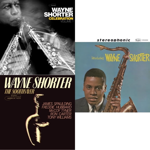 Celebration, Volume 1 (2LP) & Soothsayer (Blue Note Classic LP Vinyl Edition) (180G) & Introducing Wayne Shorter (Original Jazz Classics Series) (180G)