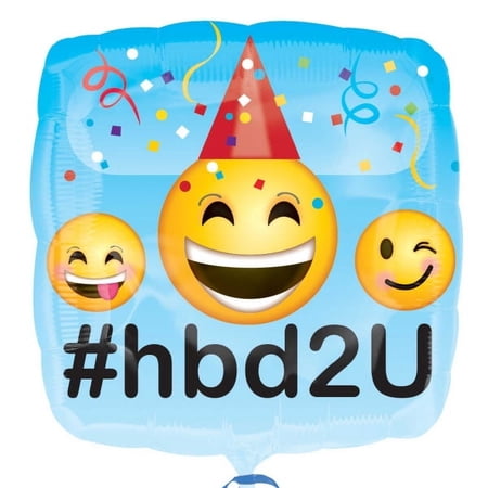 Celebrations 18sq Emoticons Hbd