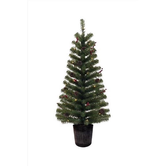 Celebrations 4 ft. Full LED 35 ct Nothern Pine Prelit Color Changing Christmas Tree