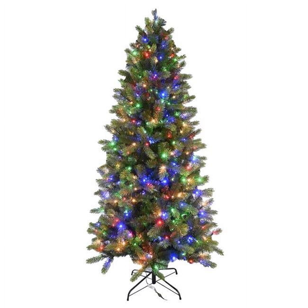 7 ft. Full Cayce Pine Color Changing LED Christmas Tree