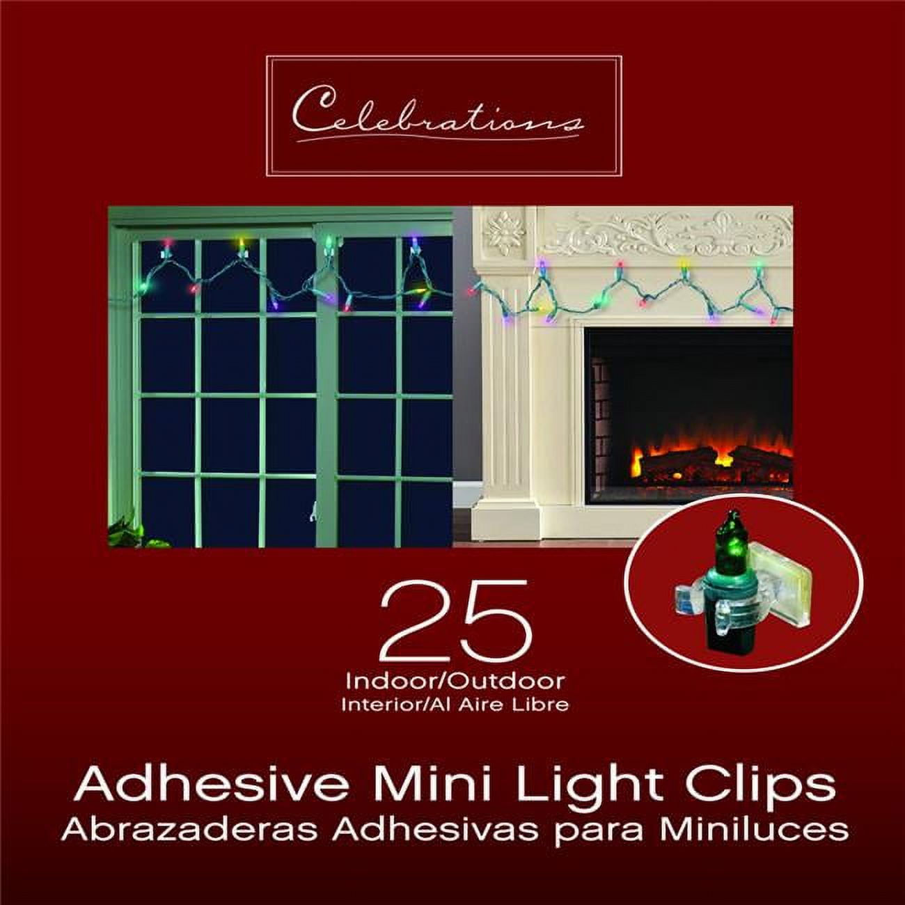 Celebrations 7200225COSACP Christmas Mini Light Clips