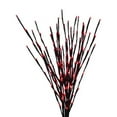 thumbnail image 1 of Celebrations 9016684 Metal Light Burst LED Christmas Decoration, Red - Case of 6, 1 of 2
