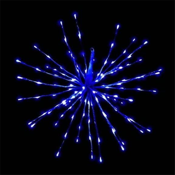 Celebrations LED Blue 128 count Novelty Christmas Lights