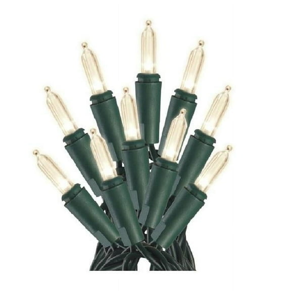 Celebrations Stay Lit LED Mini Cool White 100 count Net Light Set 24 ft.