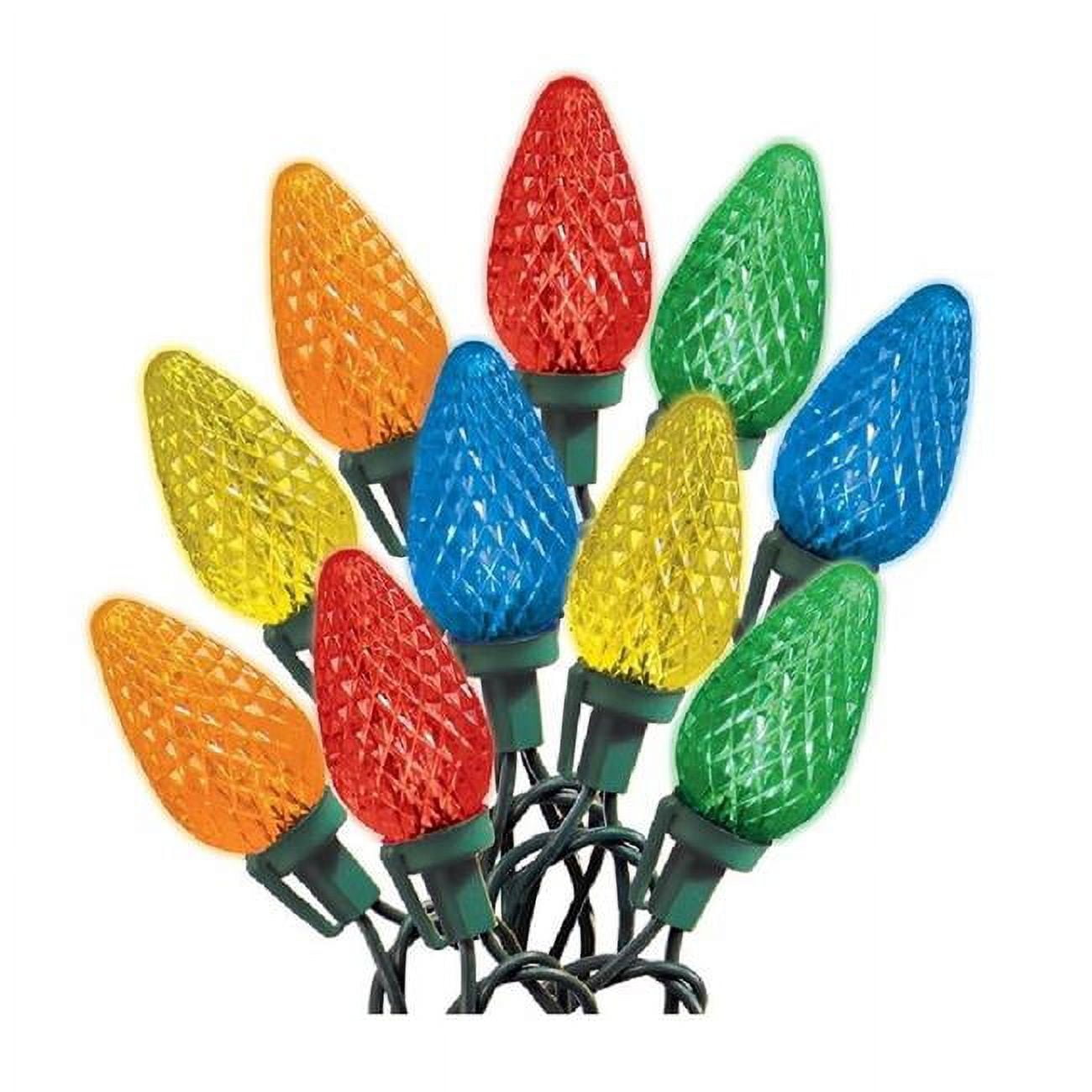 Celebrations 9046473 Staylit C9 Christmas LED Light Set, Multi Color