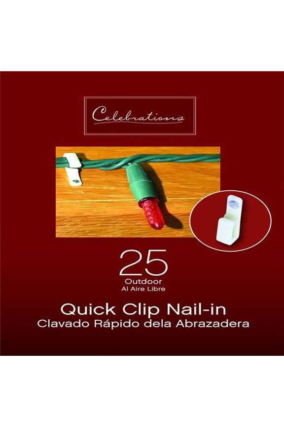 9070323 Small Light Clips, 25 Count